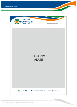 *%4 B`&Yuml;A&Ouml;İİTYĞHİR - Malatya Belediyesi