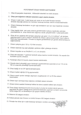 fototerapi şartnamesi.7