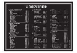 (ELE) - Rotisserie Noir