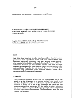 ZM 5-26 - Zemin Mekaniği ve Geoteknik Mühendisliği Derneği