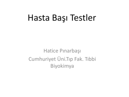 Hatice Pınarbaşı - Türk Biyokimya Derneği