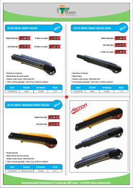 SX-98 METAL MAKET BI&Ccedil;AĞI