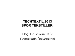 techtextıl 2013 spor tekstilleri