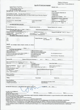 ışgucu istem formu