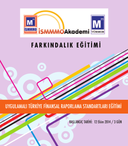 uygulamalı türkiye finansal raporlama standartları eğitimi