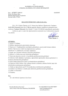 `rc BANDIRMA KAYMAKAMLIĞI ENERJİSA BANDIRMA FEN LİSESİ