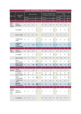 genel performans raporu (2015-2) - konya il millî eğitim müdürlüğü