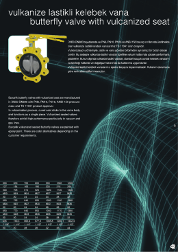 vulkanize lastikli kelebek vana butterfly valve with vulcanized seat