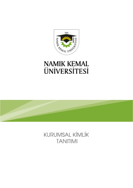 Untitled - E-Universite - Namık Kemal Üniversitesi
