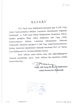 _nurunu - İzmir Barosu