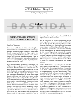 Dosya Yükle - Türk Psikiyatri Dergisi