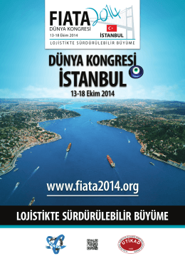 Kongre Broşürü - FIATA World Congress 2014 Istanbul