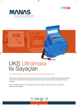 UKS Ultramaxx Isı Sayaçları
