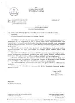Belge Görüntülerini İndirmek İçin Tıklayın.