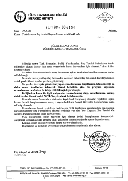 Wllll Illllllllllllljll l - 23. Bölge Elazığ Eczacı Odası