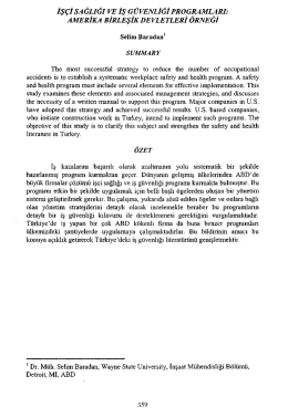 (Amerika Birleşik Devletleri) Örneği