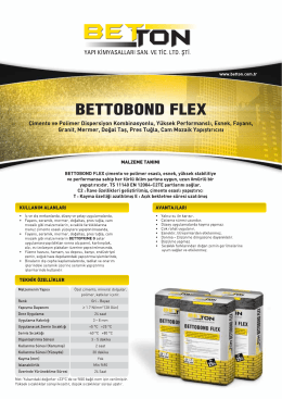 BETTOBOND FLEX - bettoseal epx 90
