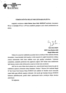 z ........ .Åšı - Türkiye Büyük Millet Meclisi