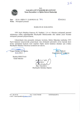 _ sAKARYA BUYUKŞEHIR BELEDIYESI
