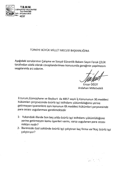 W` 4237 - Türkiye Büyük Millet Meclisi
