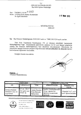 tc aşkale kaymakamlığı - aşkale il&ccedil;e mill&icirc; eğitim m&uuml;d&uuml;rl&uuml;ğ&uuml;