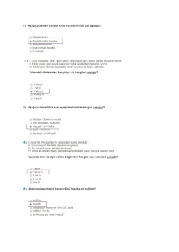 1 1 Aşağıdakilerden hangisi kamu hukukunun alt dalı değildir?