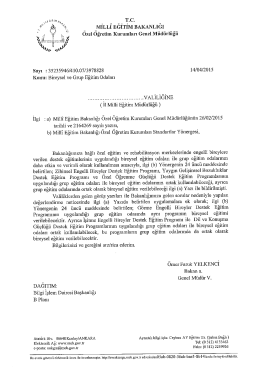 Bireysel ve Grup Eğitim Odaları - &Ouml;zel &Ouml;ğretim Kurumları Genel