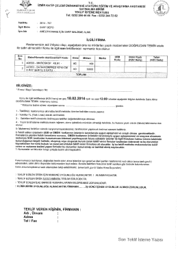 G&uuml;nl&uuml;k B&uuml;lten 20.03.2015