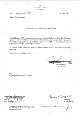 Tavsiye Listesi