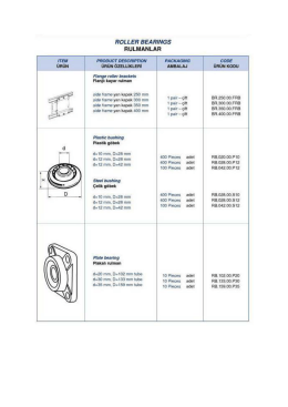 Microsoft Word - Rulmanlar.doc