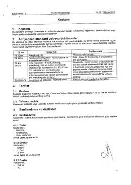 TSE Standart Değişiklik Metinleri (10 sayfa)