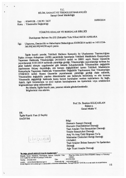 Yazı için tıklayınız