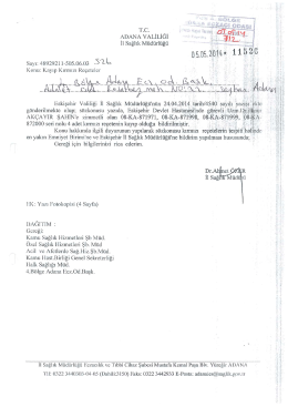 gelen yazı i&ccedil;in tıklayınız