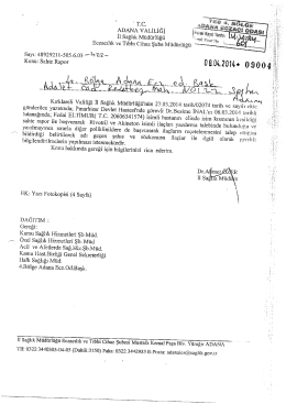 gelen yazı i&ccedil;in tıklayınız