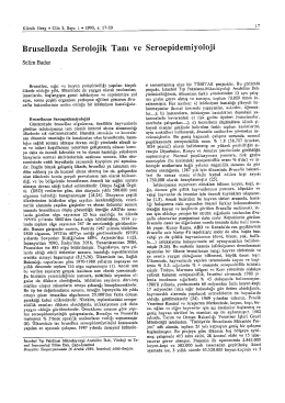 Full Text (PDF) - Klimik Dergisi