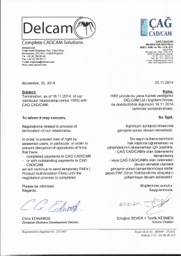 burayı - &Ccedil;ağ Cad/Cam