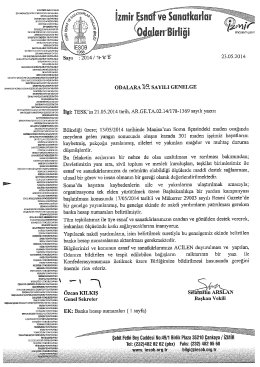 2014/30 - Soma Yardım Kampanyası