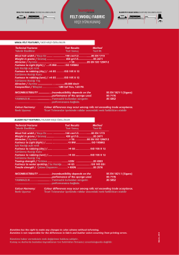 ğ r&laquo;_&not; FELT (wooL) FABnıc ğ