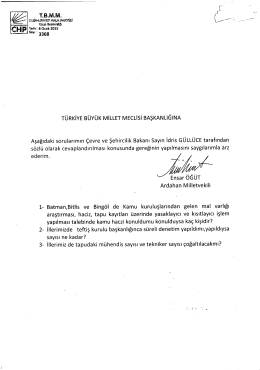 _ 1 1 r T.B.M.M. :r - Türkiye Büyük Millet Meclisi