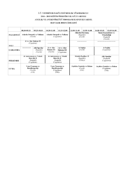 atçılık ve at antrenörlüğü 2.sınıf