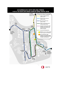 29 HAZİRAN 2014 oDT&Uuml; DİPLoMA T&Ouml;RENİ 14.00