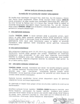 oRTAK sAĞLIı( o&uuml;vEıvLİK BİRİMİ