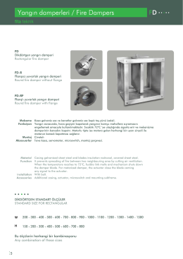 Ürün Katalog - Fita Teknik