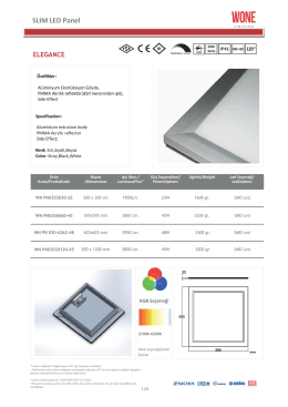 ELEGANCE - Wone Lighting