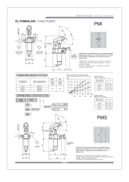 el pompaları / hand pumps - Hid-Tek