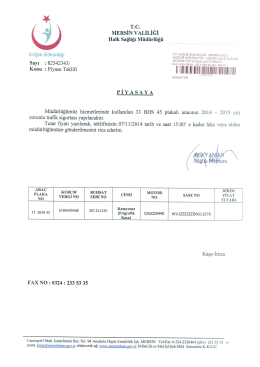 4 - Mersin Sağlık M&uuml;d&uuml;rl&uuml;ğ&uuml;