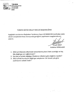 türkiye büyük millet meclisi başkanlığına