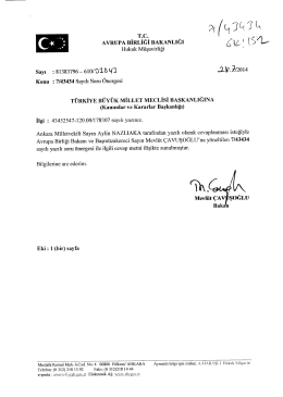 S&uuml;resi Ge&ccedil;tikten Sonra Gelen Cevap