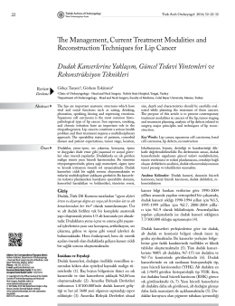 Tam Metin (PDF) - Turkish Archives of Otolaryngology