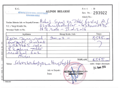 T.c. /vergi Kimlik No. :Q 5